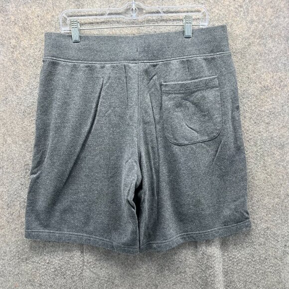 Champion Shorts Mens Large Gray Athletic Lounge Shorts Embroidered Logo Vintage - Picture 2 of 11